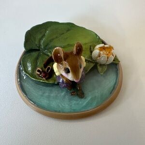 Wee Forest Folk Lilypaddle PM-3 Pond Mice Collection WFF William Petersen 2000